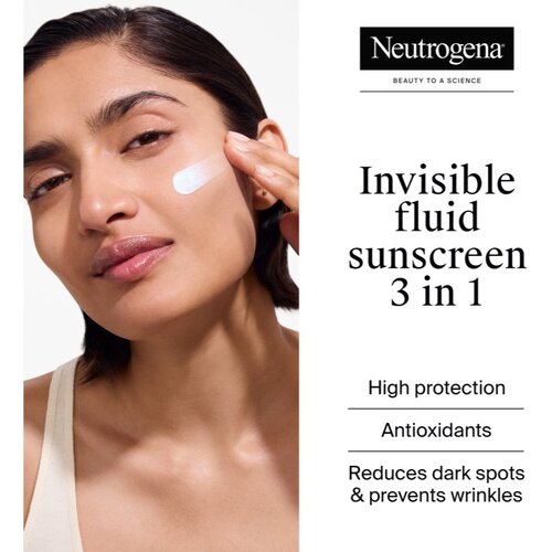 Neutrogena Ultra Sheer Age Shield fluid ultra light SPF 50 50 ml Slike