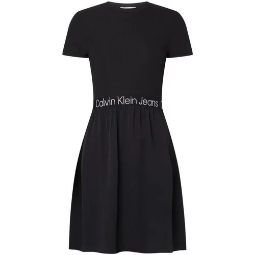 Calvin Klein Jeans Kratke obleke - Črna