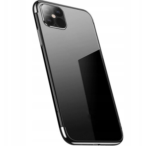 HURTEL clear color case etui obudowa pokrowiec do xiaomi redmi note 11S/11 czarny, (21899633) Cene