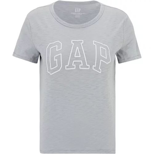 Gap Petite Majica sivkasto plava / bijela