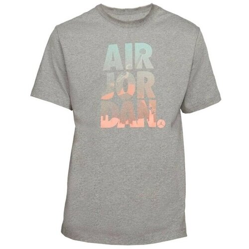 Nike Majice s kratkimi rokavi Jumpman Classics Graphic Siva Cene