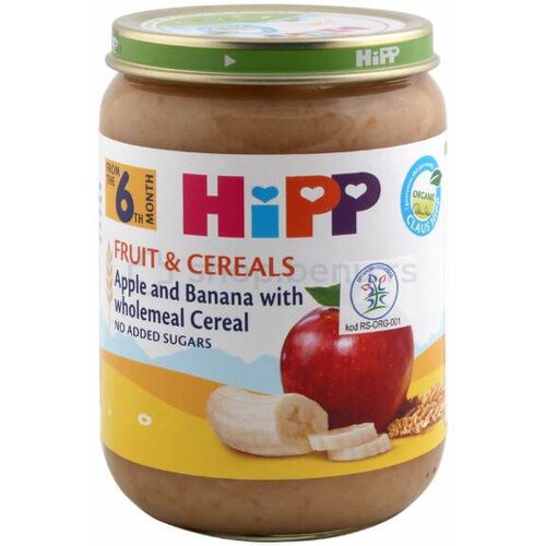 Hipp kašica integralne žitarice sa voćem 190 g Cene