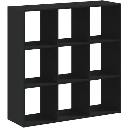 Maison Chic Knjižna omara - Knjižni regal črna 102x32x102 cm inženirski les, (21725388) Cene