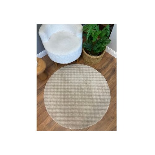 Conceptum Hypnose okrugli tepih puffy bubble beige 120 x 120 (514SRZ1668) Slike