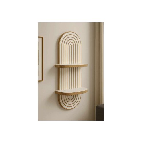 Hanah home Dekorativna zidna polica Artmtkwll2 White Cene