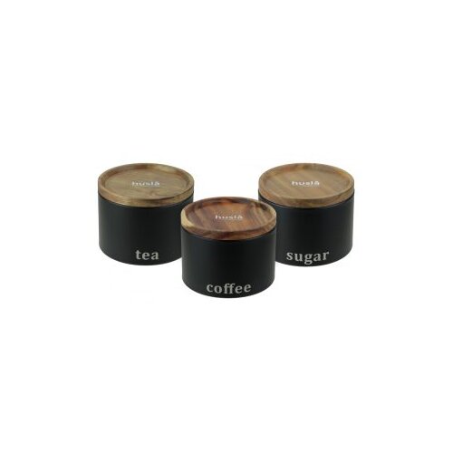 HUSLA set posuda 3/1 crno 73949- Cijene