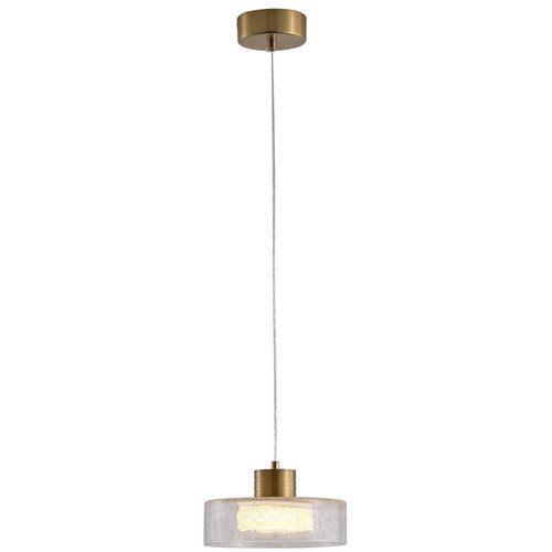 LED luster na sajli NIMBUS LED/8W/230V 3000K zlatna/prozirna, prečnik 20 cm Cene
