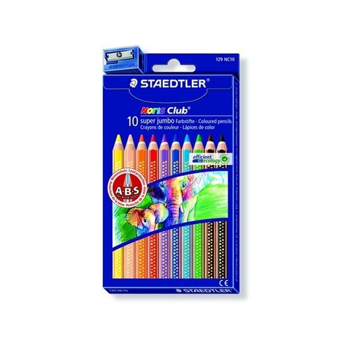 Staedtler Barvice Noris Club Super Jumbo ABS, 10 kosov Cene