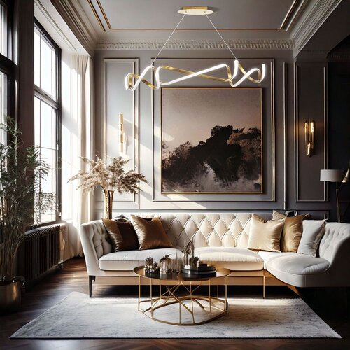 Toolight LED svijetiljka APP1777-CP GOLD Slike
