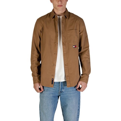 Tommy Hilfiger Srajce z dolgimi rokavi TJM REG WASHED TWILL DM0DM21107 Bež Cene