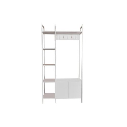 Woody Fashion Stalak za cipele 90x175x35cm Bijeli Slike