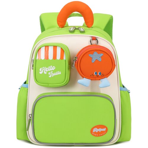 Premium Stil Dečiji ranac Ruipai &amp;ldquo;Hello Fruits&amp;rdquo; Zeleni Slike