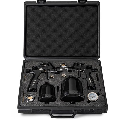 Ipotools set 2 lakirnih pi&amp;scaron;tolja (nova 1 hvlp 1,3mm, nova light hvlp 0,8mm) Slike