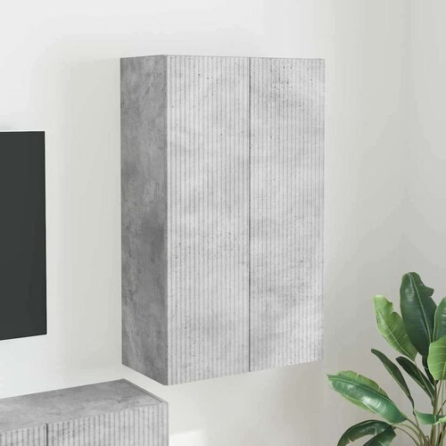 TV zidni ormar Zidne Betonski sivi 59 5 x 31 x 100 cm Cene