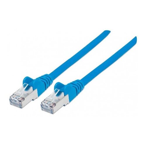 Intellinet Cat6, CCA, U/UTP, PVC, RJ45,1.5m, plavi 342582 Cene