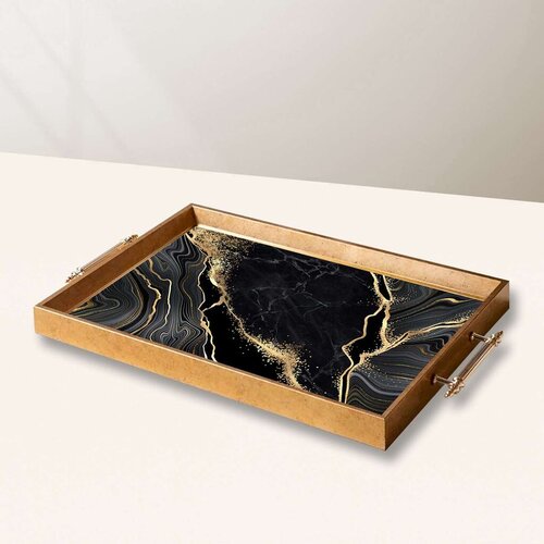 Aberto Design poslužavnik TPEA10018 50 x 29 x 3,5 cm, &scaron;areni Cijene