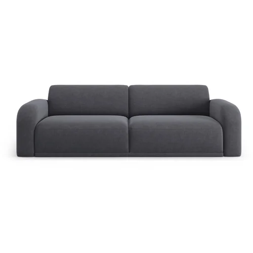 Micadoni Home Siva baršunasti sofa 242 cm Erin –