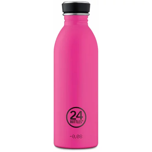 24 Bottles Urban Bottle Stone Passion Pink 500ml