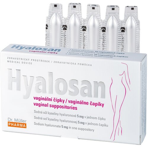 Dr. Müller Hyalosan Vaginal Suppositories 10pcs Cene