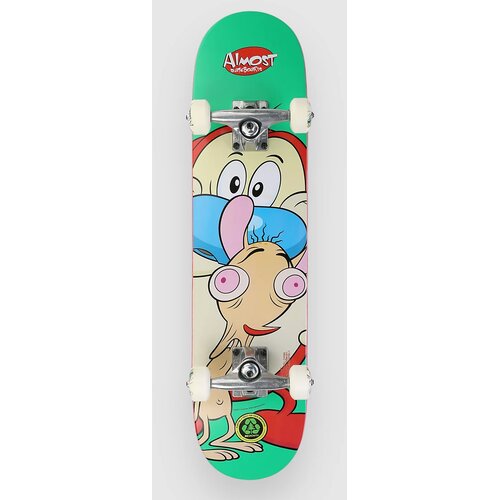 Almost Ren &amp;amp; Stimpy On My Back Resin Soft 7&amp;quot; Skate komplet green Slike