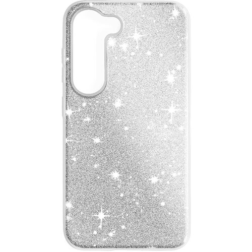 AVIZAR Ovitek z ble&scaron;cicami za Samsung S23 Plus, ovitek Spark - srebrn, (20670468) Cene