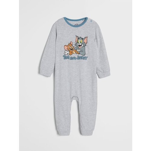 Sinsay Pamučni dječji kombinezon Tom i Jerry Cene