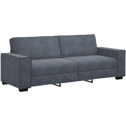  Dvodijelni set sofa s jastucima, tamno sivi bar&amp;scaron;un Slike