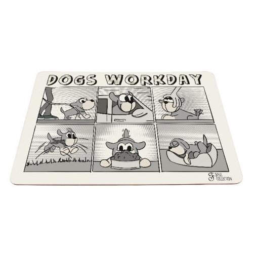 Ferribiella Podloga za pse Dogs Workdat, 43x30cm, Sivo-bela Cene