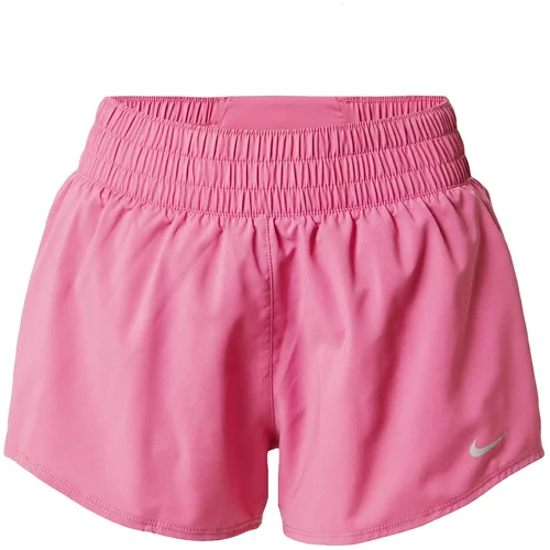 Nike Športne hlače siva / roza