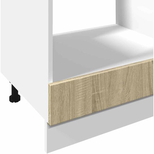  za pećnicu boja hrasta 60x46x81,5 cm konstruirano drvo Slike