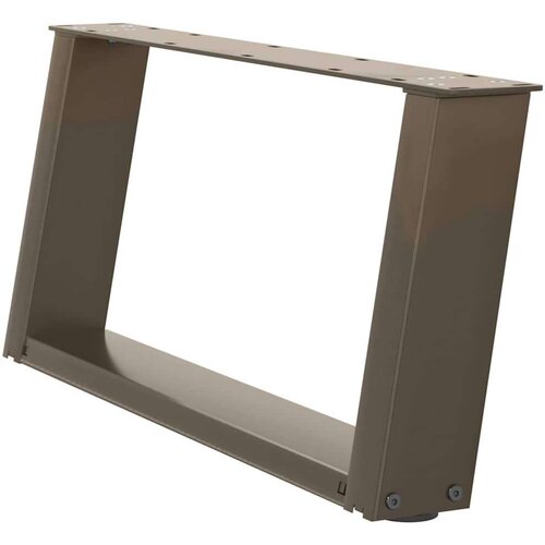 VidaXL Noge za klub stolić U-oblik 2 kom Prirodni čelik 70 x (30-31) cm Čelik - Prirodna 70 x (30-31) cm 1 1 Slike