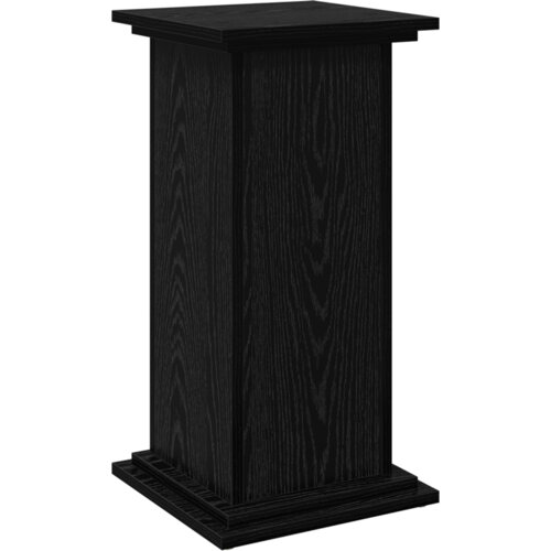 vidaXL Stalak za Prikaz s Skladištem Crni Hrast 31x30x60 cm Izrađen od Drva Cijene