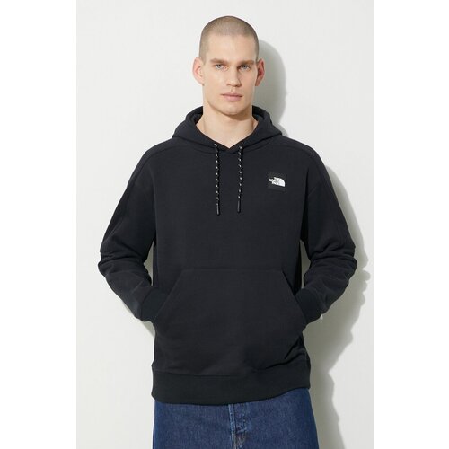 The North Face Pamučna dukserica U The 489 Hoodie za mu&amp;scaron;karce, boja: crna, s kapuljačom, s aplikacijom, NF0A87D7JK31 Slike