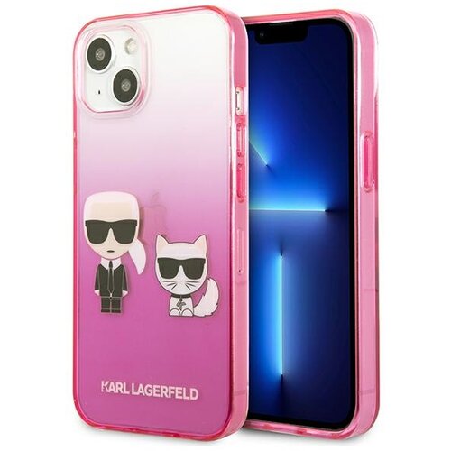 Karl Lagerfeld TRDA ETUI ZA IPHONE 13 MINI 5.4 ROZA GRADIENT CASE IKONIK, (21898049) Cene