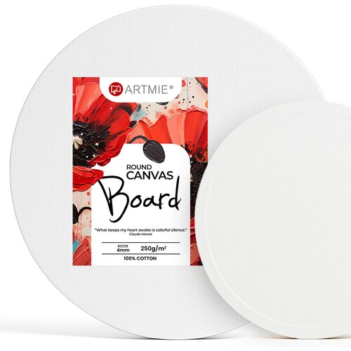 Artmie Okruglo platno na kartonu | Various Sizes Cijene