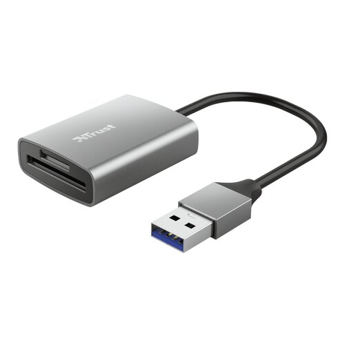 Trust Čitač SD kartica Dalyx, USB 3.2, USB-A, Sivi Slike