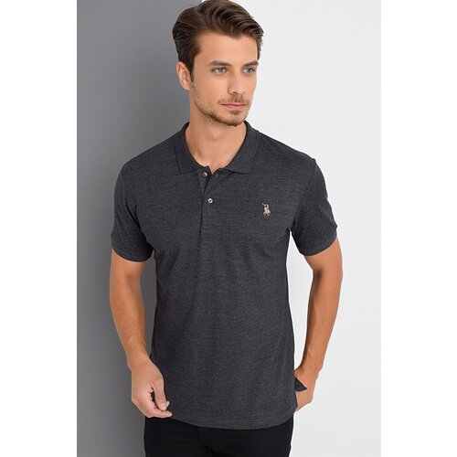 Dewberry T8561 MEN&amp;#039;S TSHIRT-ANTHRACITE Slike