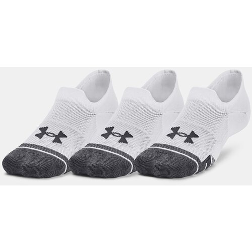 Under Armour Socks UA Performance Tech 3pk ULT-WHT - unisex Slike