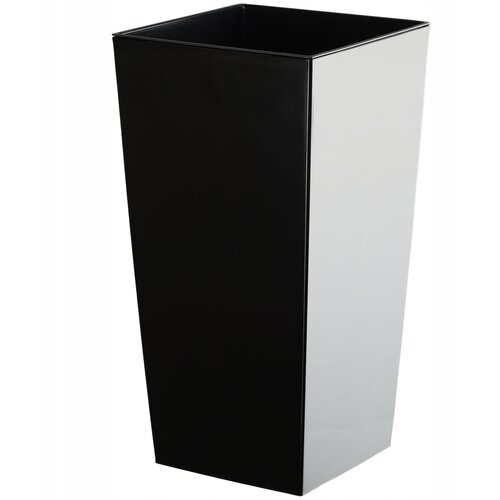 KADAX cvetlični lonec + vložek, visoko vrtno stojalo za rože, črno sijajno, 68 cm, (5000350801) Cene