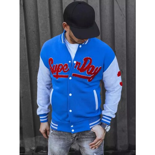 DStreet Bluza męska rozpinana niebieska Cene