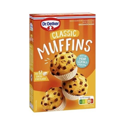 Dr. Oetker Mešanica za peko muffinov - Klasik Cene