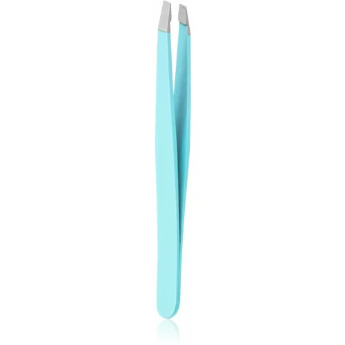 DuKaS Solista 184 pinceta s poševno konico Stainless Turquoise 9,5 cm