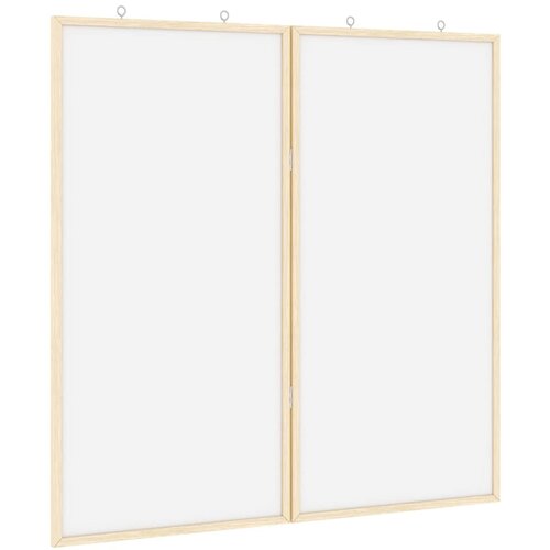 vidaXL Bilten tabla Bela 80 x 80 x 1.4 cm Trdna borovina, (5000152651) Cene