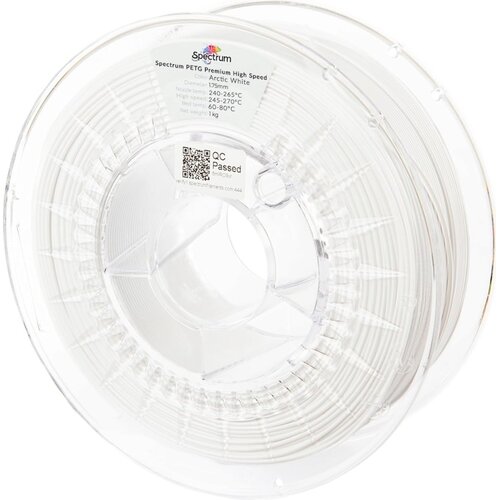 Spectrum PETG Premium High Speed Arctic White, 1.75 mm / 1000 g Cene