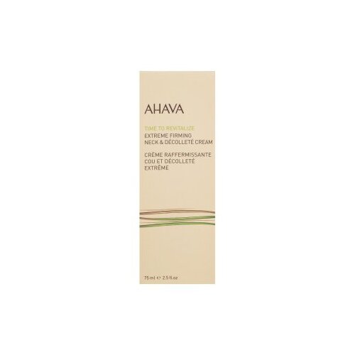 Ahava Time to Revitalize učvr&amp;scaron;ćujuća krema Extreme Firming Neck &amp;amp; Decollete Cream 75 ml Slike