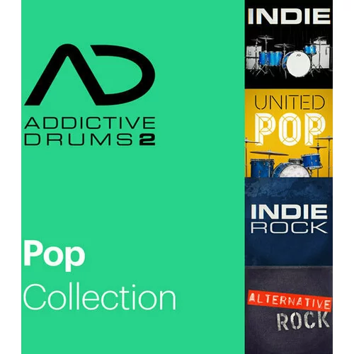 Xln Audio Addictive Drums 2: Pop Collection (Digitalni izdelek)