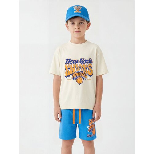 Sinsay Komplet majice kratkih rukava i kratkih hlača NBA New York Knicks Slike
