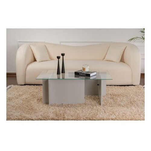 Hanah home Klub sto Ventrino, 105x65x40cm, Siva Slike