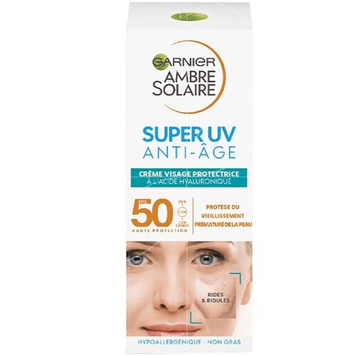 Garnier Ambre Solaire UV Anti-age krema za zaštitu od sunca SPF 50, 50ml Cene