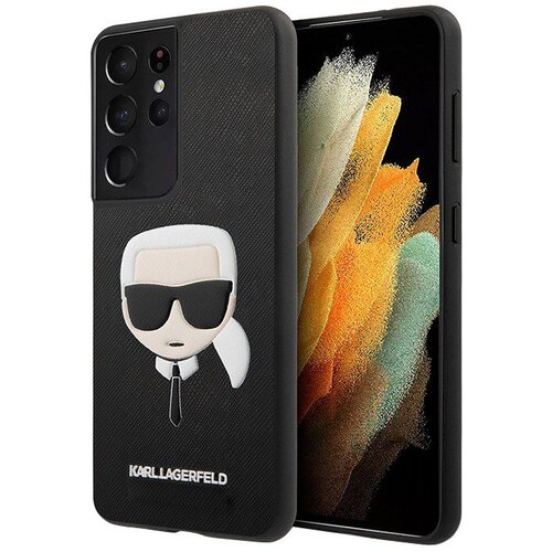 Karl Lagerfeld Phone Case Head Embossed za Samsung S22 Slike